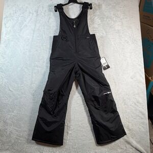 Outdoor Gear Youth Peak Bib Snow Pants Size S Small Black Waterproof‎ Insulated